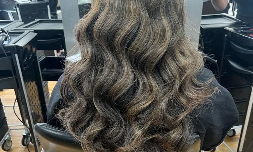 Image 3: Olaplex Treatment or Balayage with Rough Dry, Cut, and Blow-Dry