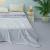Image 6: Summer Cooling Comforter with Premium Ocean Silk Fabric