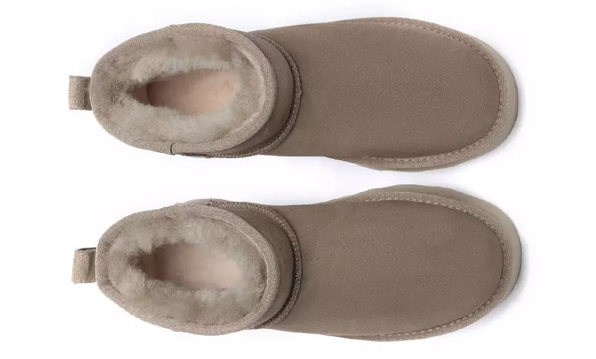Image 18: Thick Bottom Mini Classic UGG