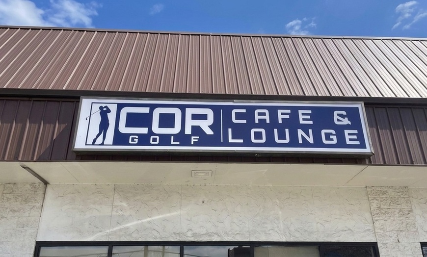 Image 2: Simulator Golf Time at Cor Golf Cafe And Lounge