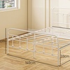 Image 24: HomCom Metal Bed Frames in Various Sizes and Colours
