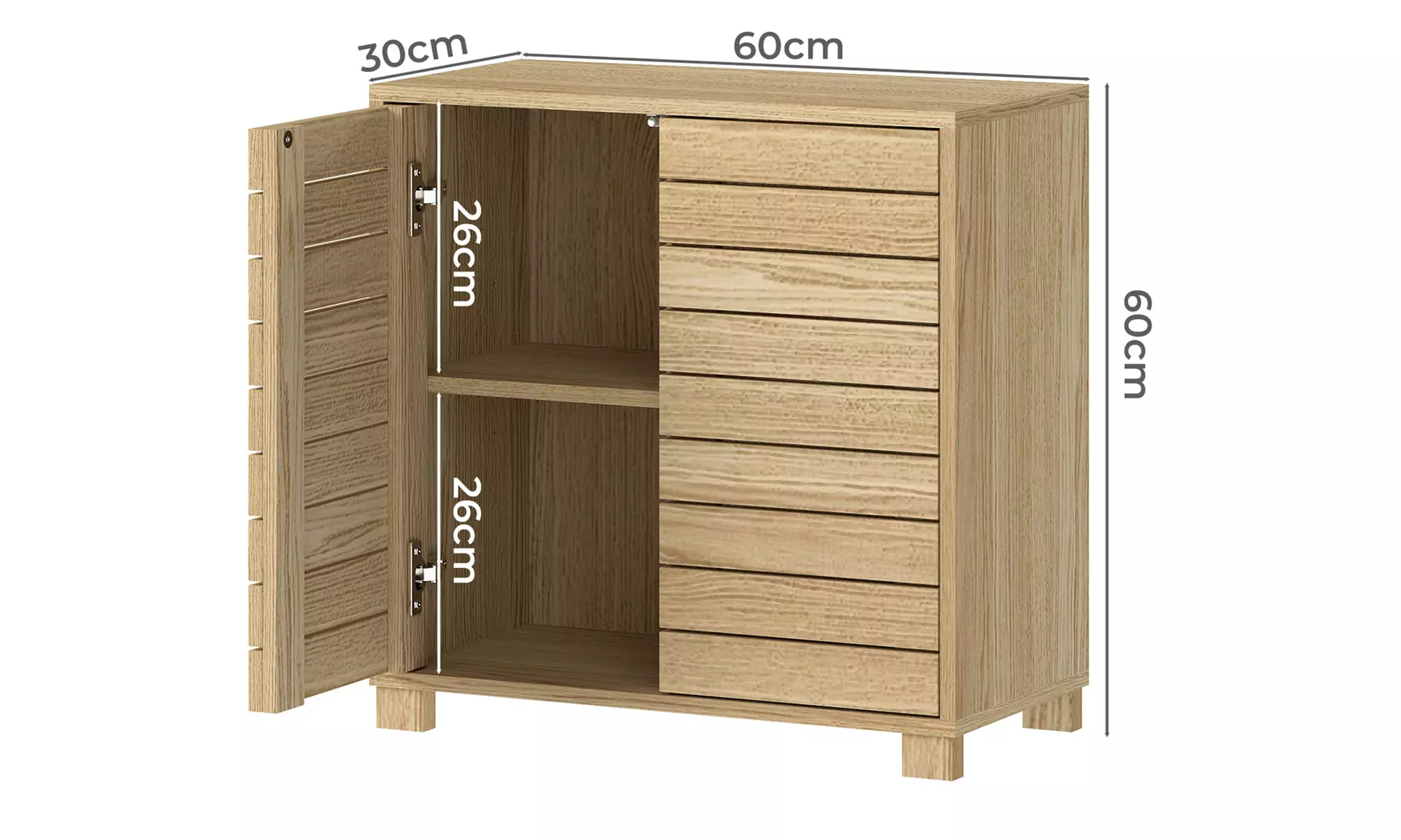 Levede Modern Bathroom Storage and Organisation Cabinets