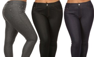 Women's Jeggings (3-Pack) With 2 Pairs of Leggings