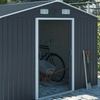 Image 6: Outdoor Metal Garden Storage Shed with an Apex Roof 12ft x 10ft 