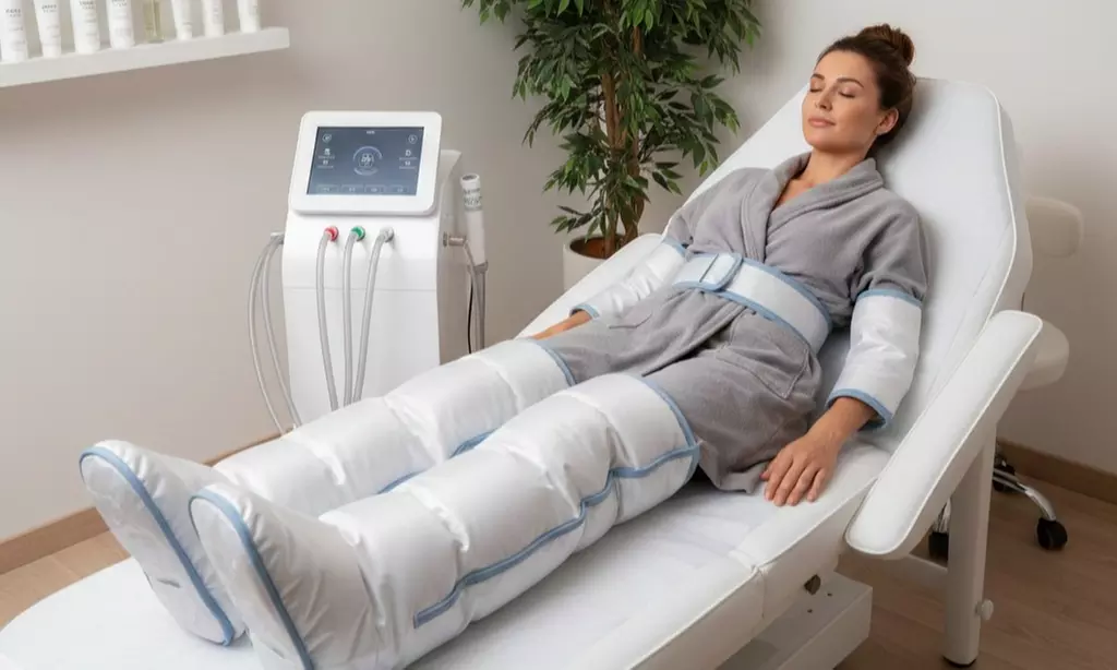 Bonos de presoterapia con opción de 5 o 10 sesiones y un descuento del 56% - Primary Image