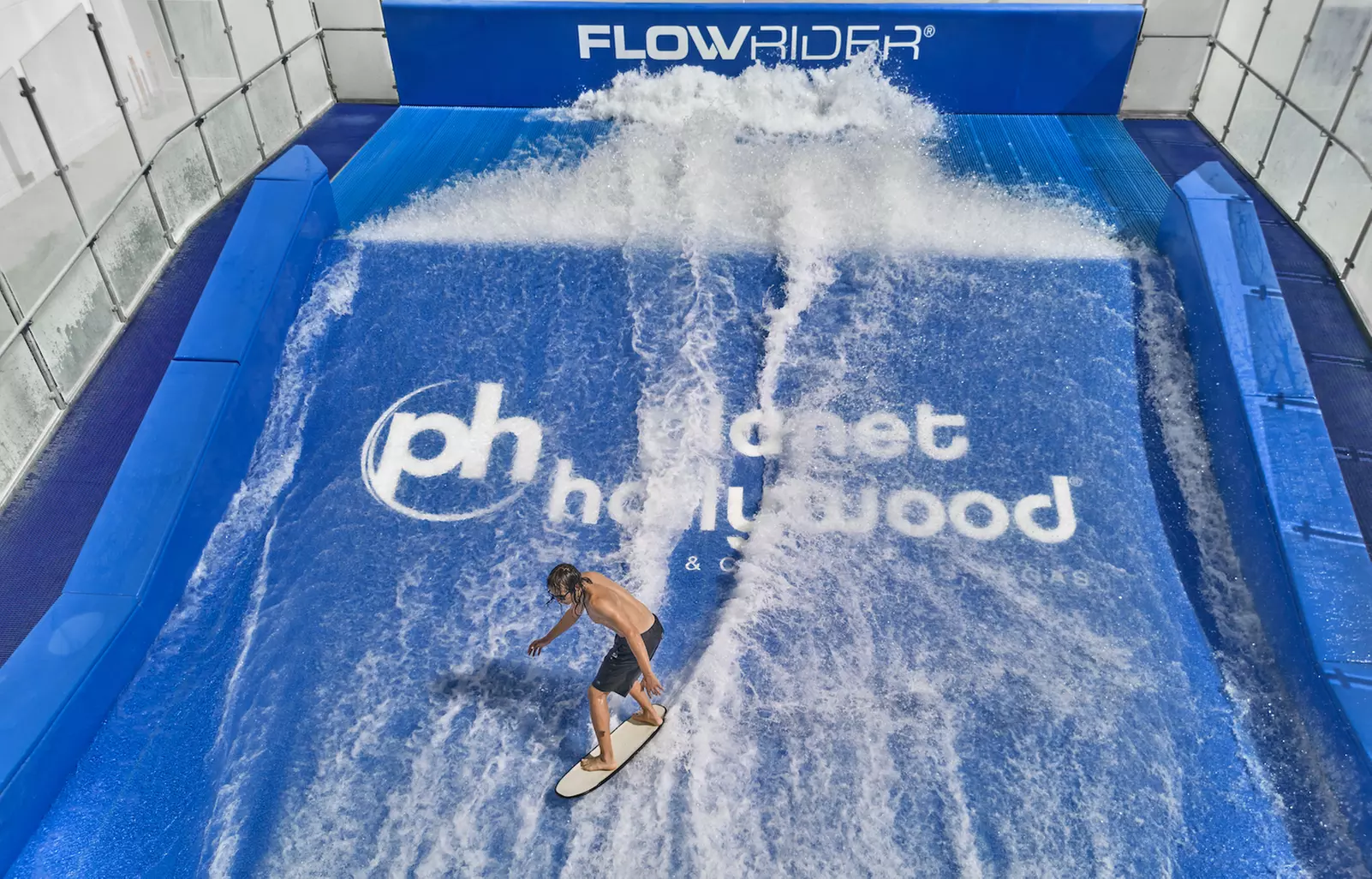 FlowRider Wave Ride Day Pass, Daybed and Cabana Rentals at Planet Hollywood Pool
