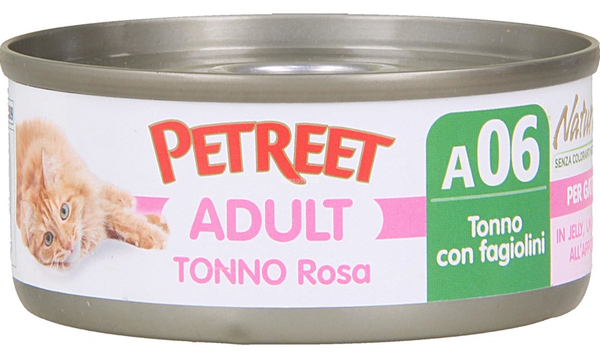 Image 34: Box Petreet per gatti con 60 scatolette da gusti misti