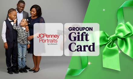 $15 Groupon Gift Card for JCPenney Portraits - Groupon Gift Card