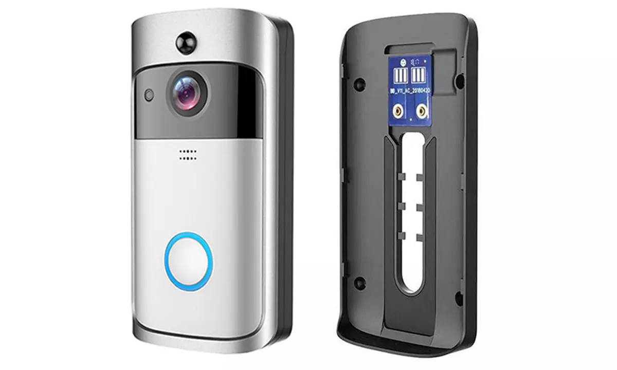 WiFi Video Smart Doorbell with Batteries and Optional Chime