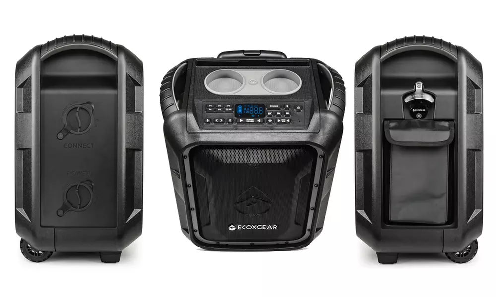 ECOXGEAR EcoBoulder Plus Portable Bluetooth Speaker (Manufacturer Refurbished) - Second Medium
