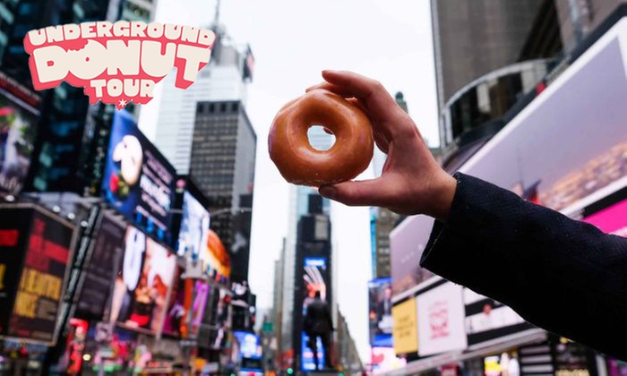 One Adult or Child Ticket for the Underground Donut Tour