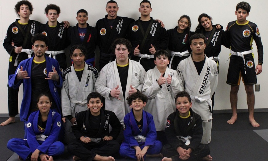 Image 3: 1-Month Brazilian Jiu-Jitsu Classes for Kids or Adults