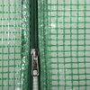 Image 5: Outsunny Walk In Greenhouse with Shelves, PE cover and roll up door 