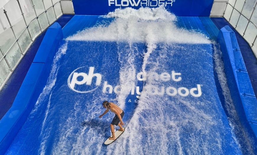 Image 2: FlowRider Wave Ride Day Pass and Rentals at Planet Hollywood Pool