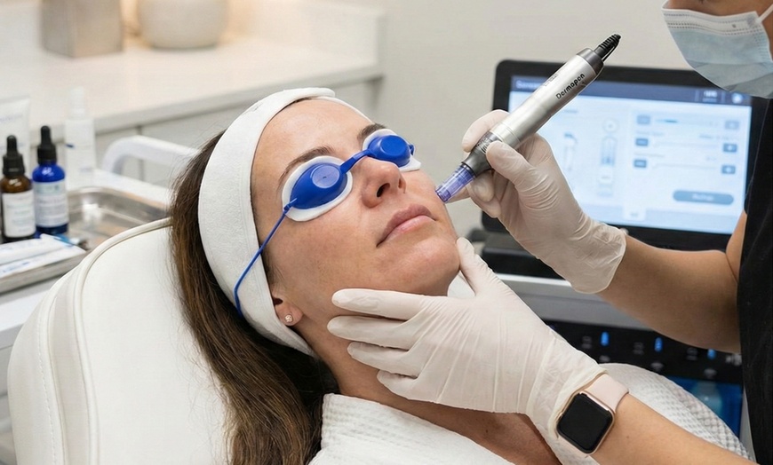 Image 5: One or Two Sessions - Full Neck, Face, - Dermapen Skin Needling & More