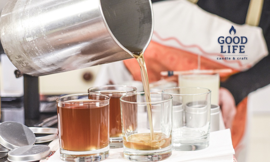 Image 2: Custom Candle Making for One, Two or Four + Choice of Wine/Refreshment