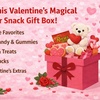Image 8: Valentine’s Day Candy Gift Box with Teddy Bear & Chocolate- Date Night
