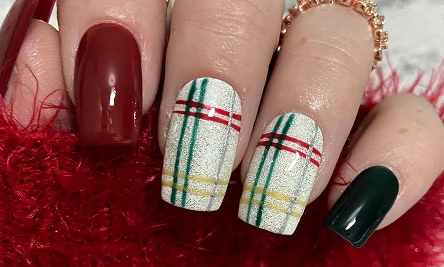 Image 2: Mylee Four-Piece MyGel Jingle Gels Christmas Set