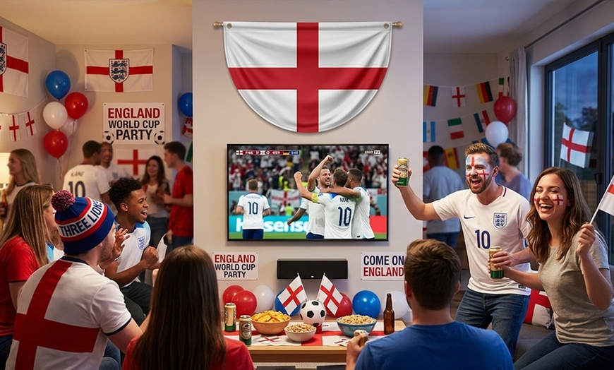 Image 13: Custom World Cup Flag Capes and Flags - Up to 83% Off