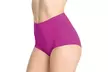 (6 Pack) Women's High Waisted Seamless Basic Laser Cut Panties - Second Medium