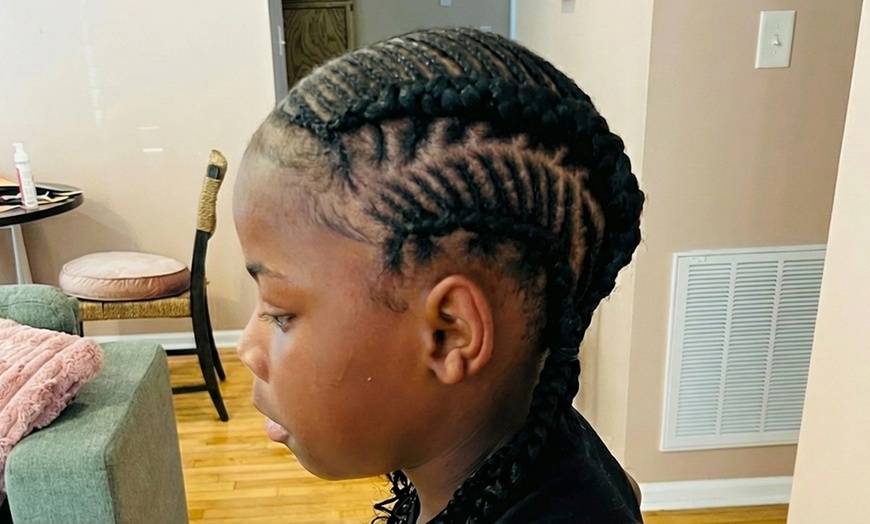Image 3: Hair Care Services: Wash, Trim, Deep Conditioning & Kids Braids