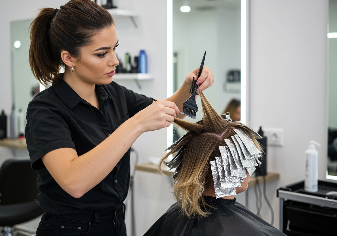 Haircut + Blow Dry w/ Optional Highlights (Full/Partial) or Color