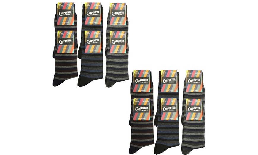 Image 8: Lot 6 ou 12 paires de chaussettes Carpenter