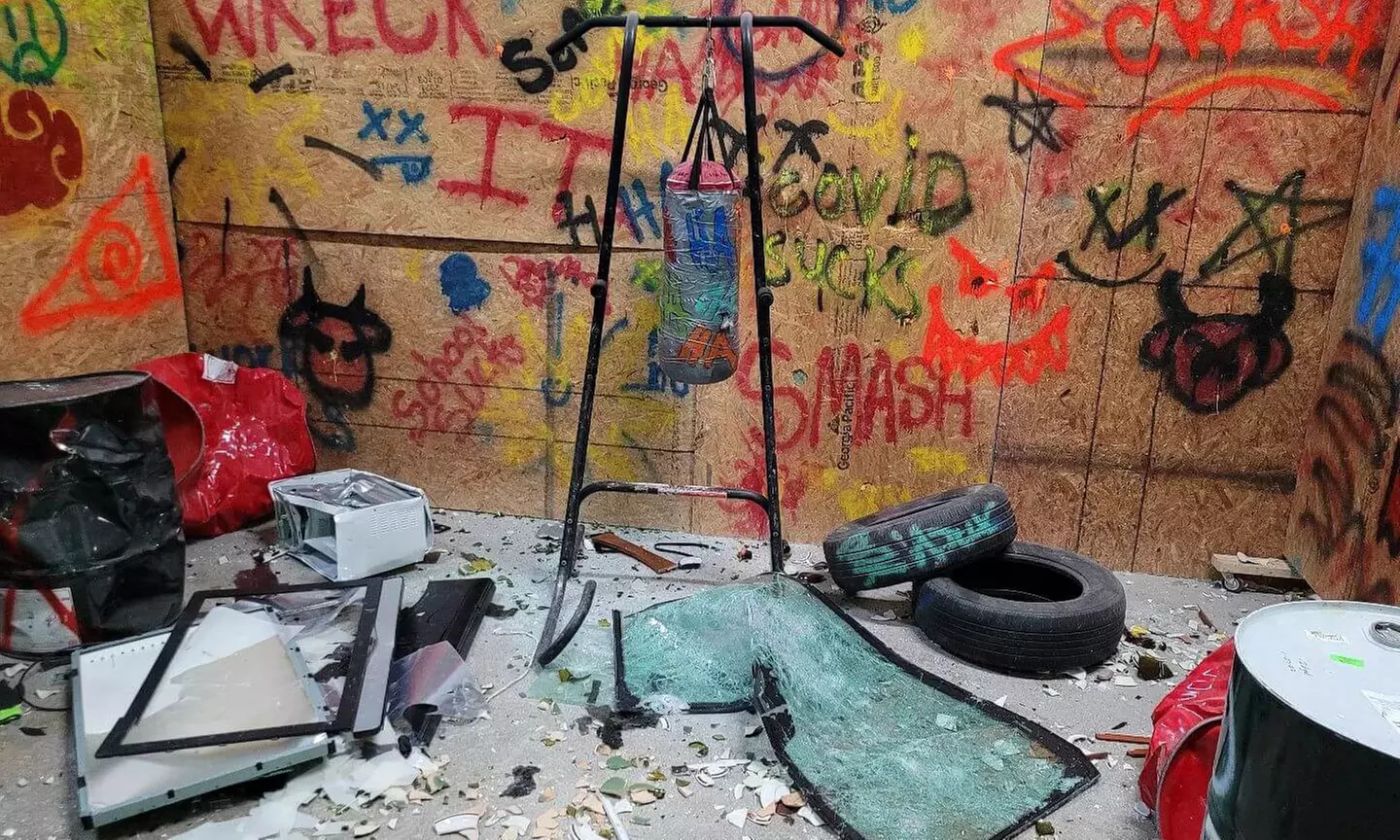 Smash Away Stress with a Rage Room Experience for 2, 3, 4, or 5 People