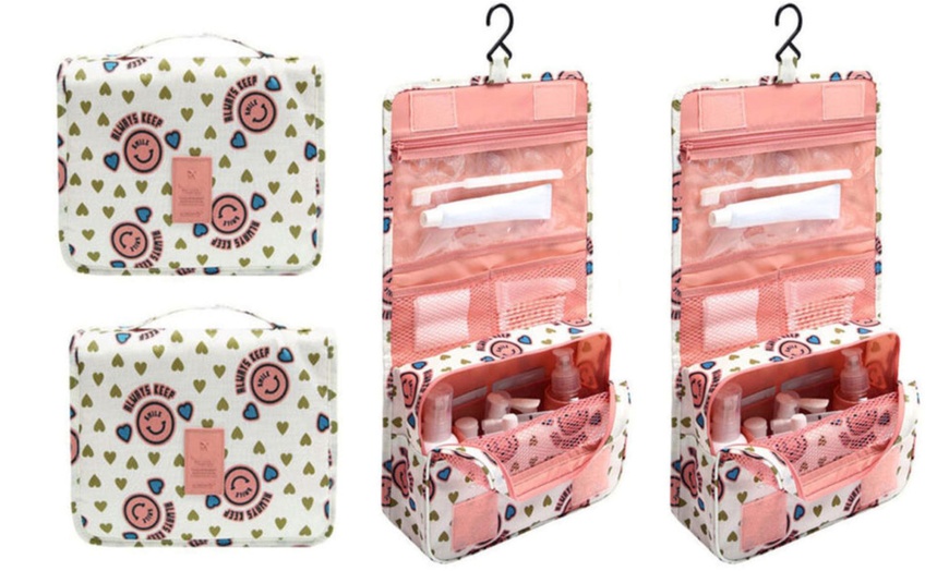 Image 14: One or Two Travel Storage Bags with Hook