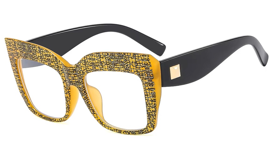 Image 12: Plastic Eye Glasses Frames Spectacles