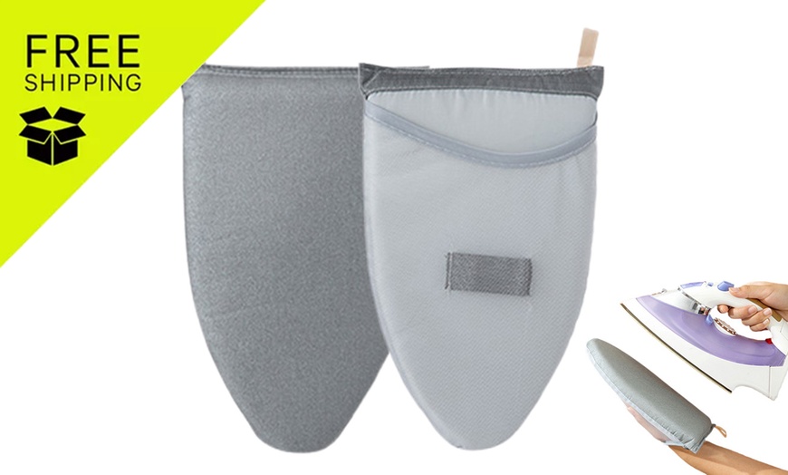 Image 1: 2Pcs Clothing Steamer Gloves