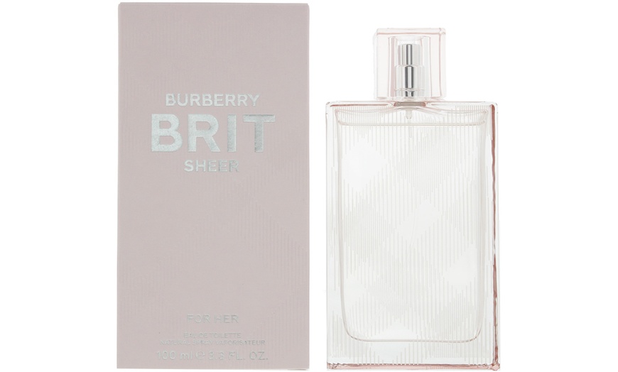 Image 2: Burberry Brit Sheer Eau de Toilette for Women 50ml or 100ml