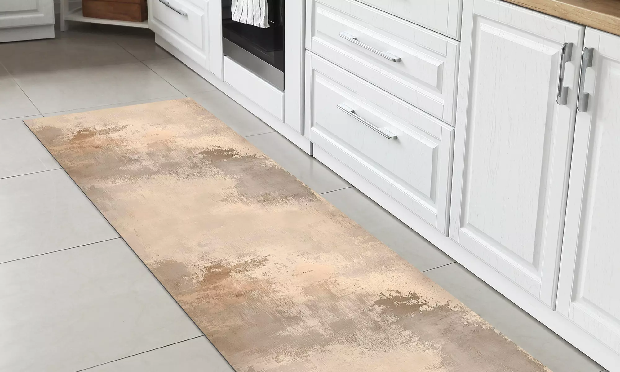 Alfombra larga estampada de PVC con impresión digital