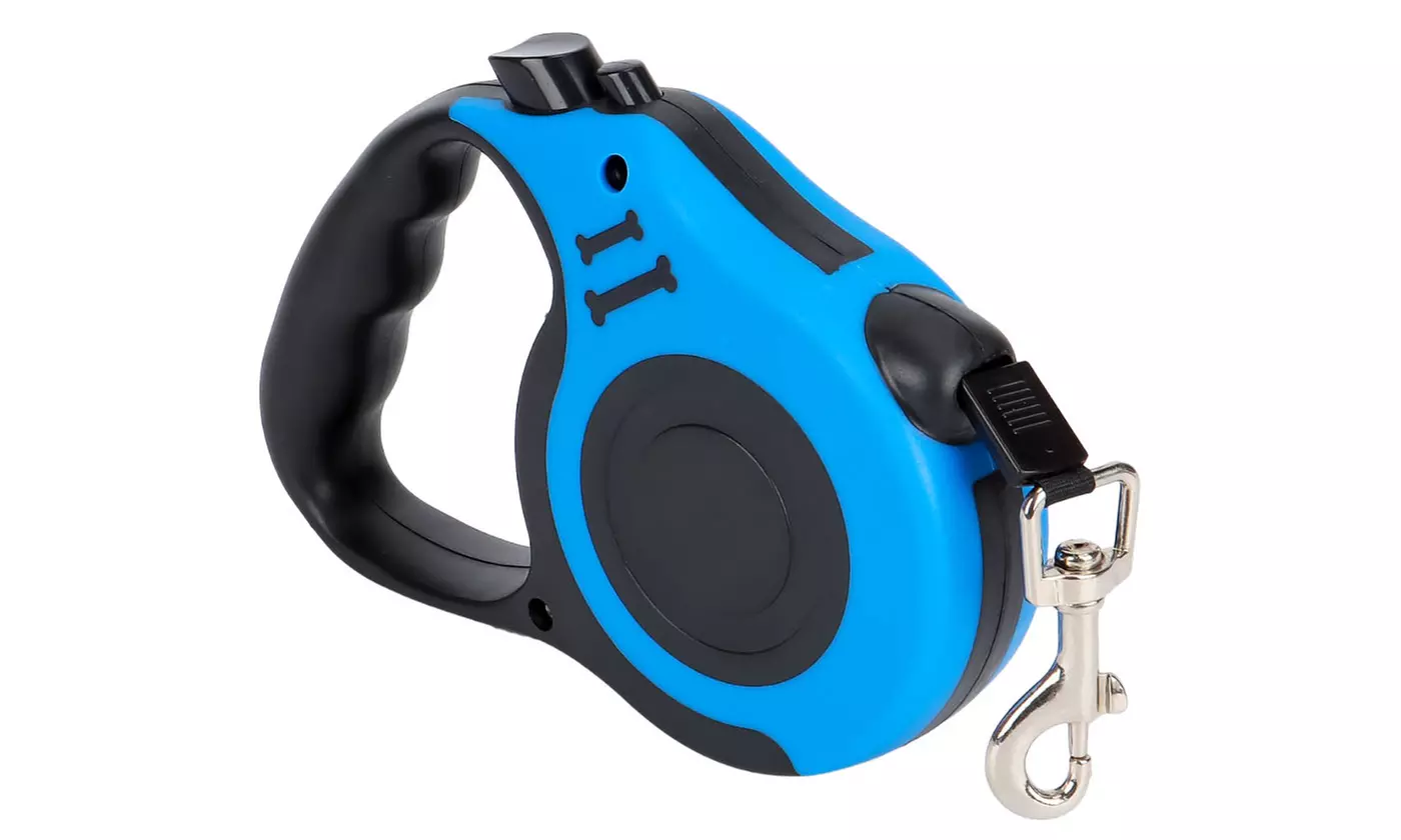 16ft Automatic Retractable Dog Leash Pet Collar Automatic Walking Lead FreeLeash