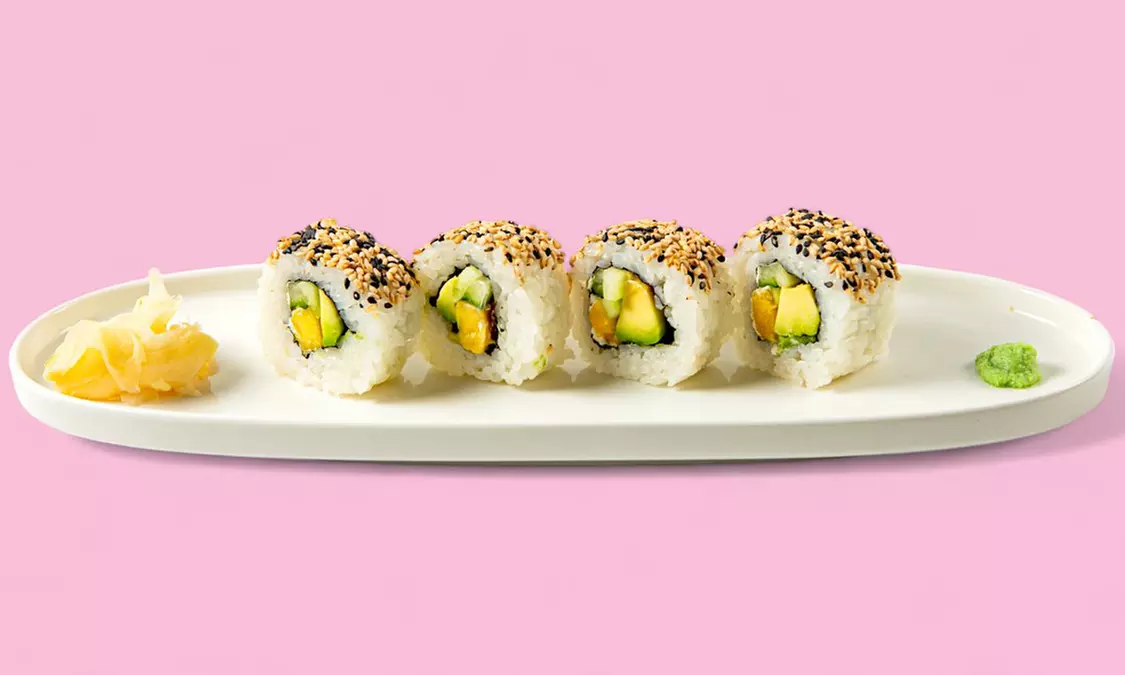 Veggie Sushi Box mit 20 oder 40 Stück zum Mitnehmen für 1 Person