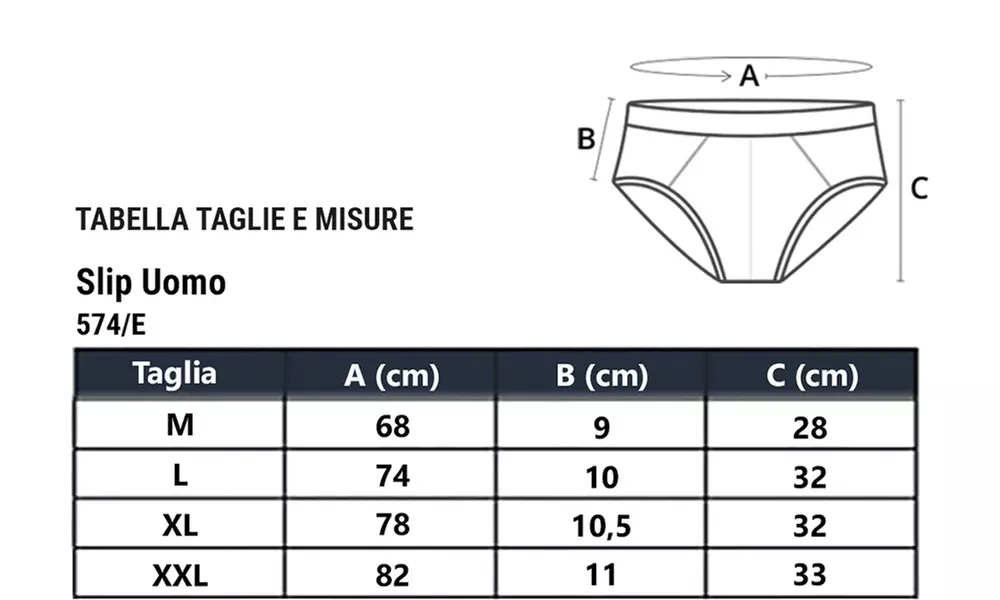 Pack di 3 o 6 slip o boxer da uomo Navigare