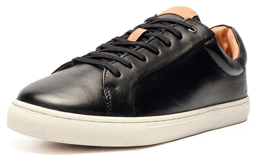 Image 2: Catesby England Hugo Men's Leather Trainers
