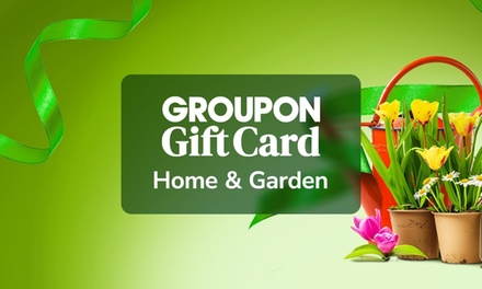 ⭐️ Home & Garden Groupon Gift Card: Share Your Passion with the World!