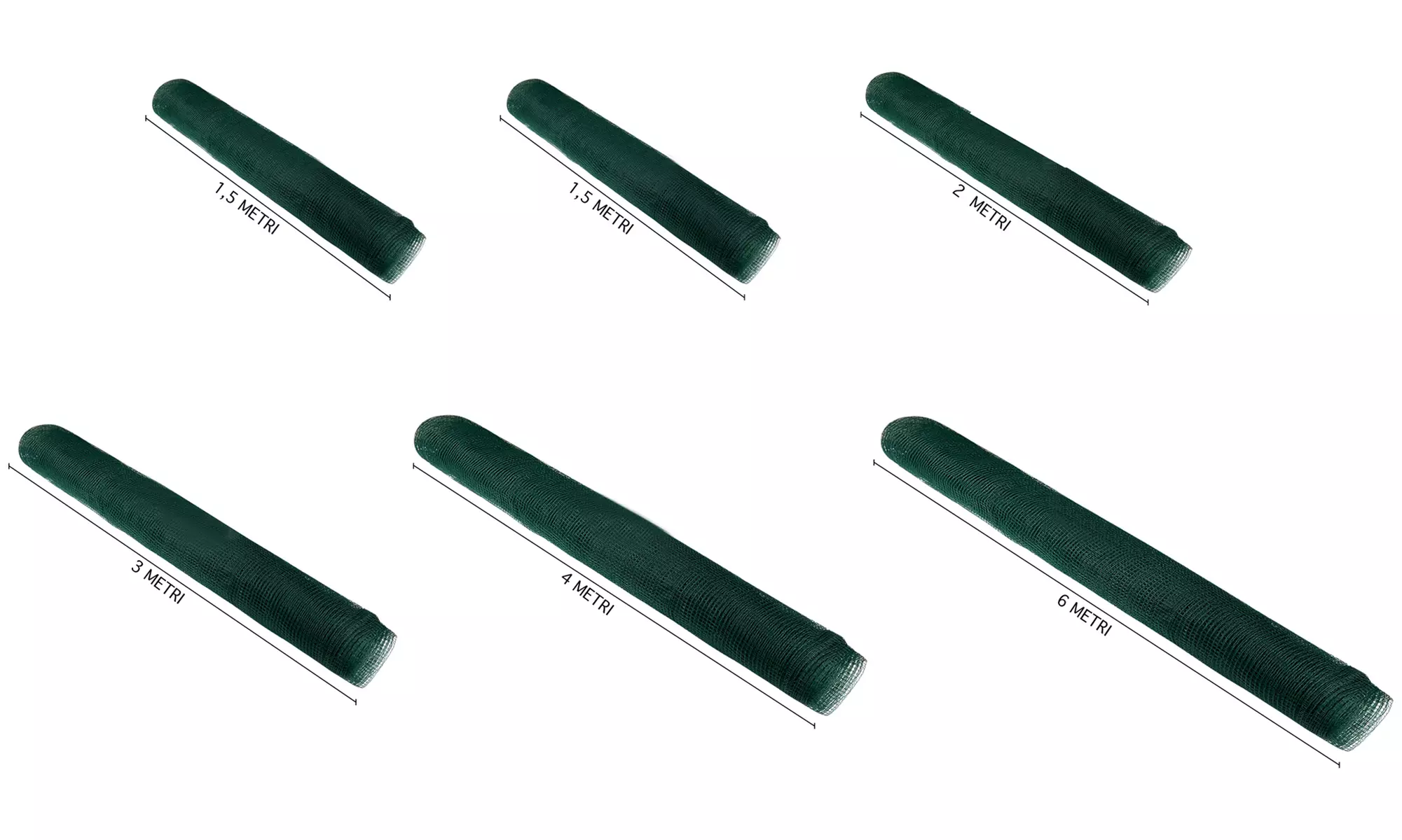 Doppelt-gewebtes Hagelnetz in der Größe nach Wahl - Second Medium