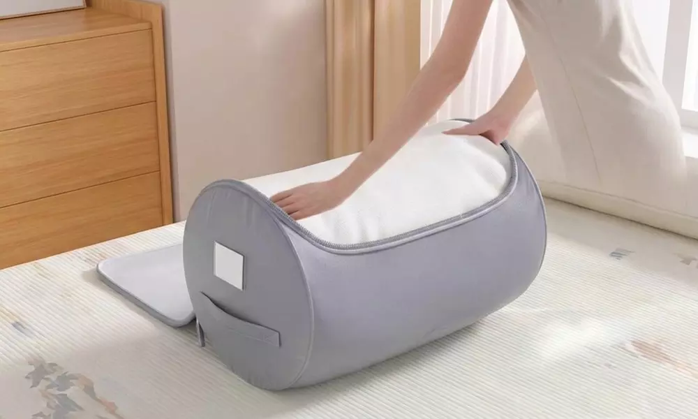 Round Large-Capacity Quilt Storage Bag