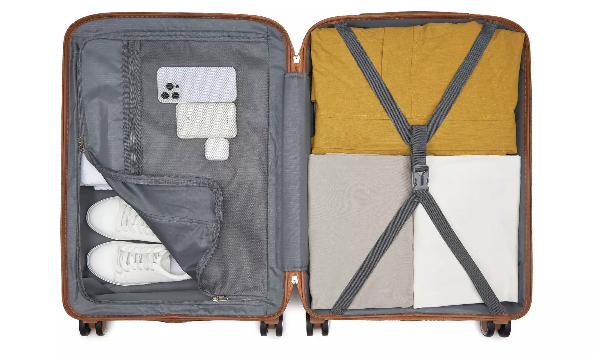 Valise rigide résistante aux chocs et aux rayures