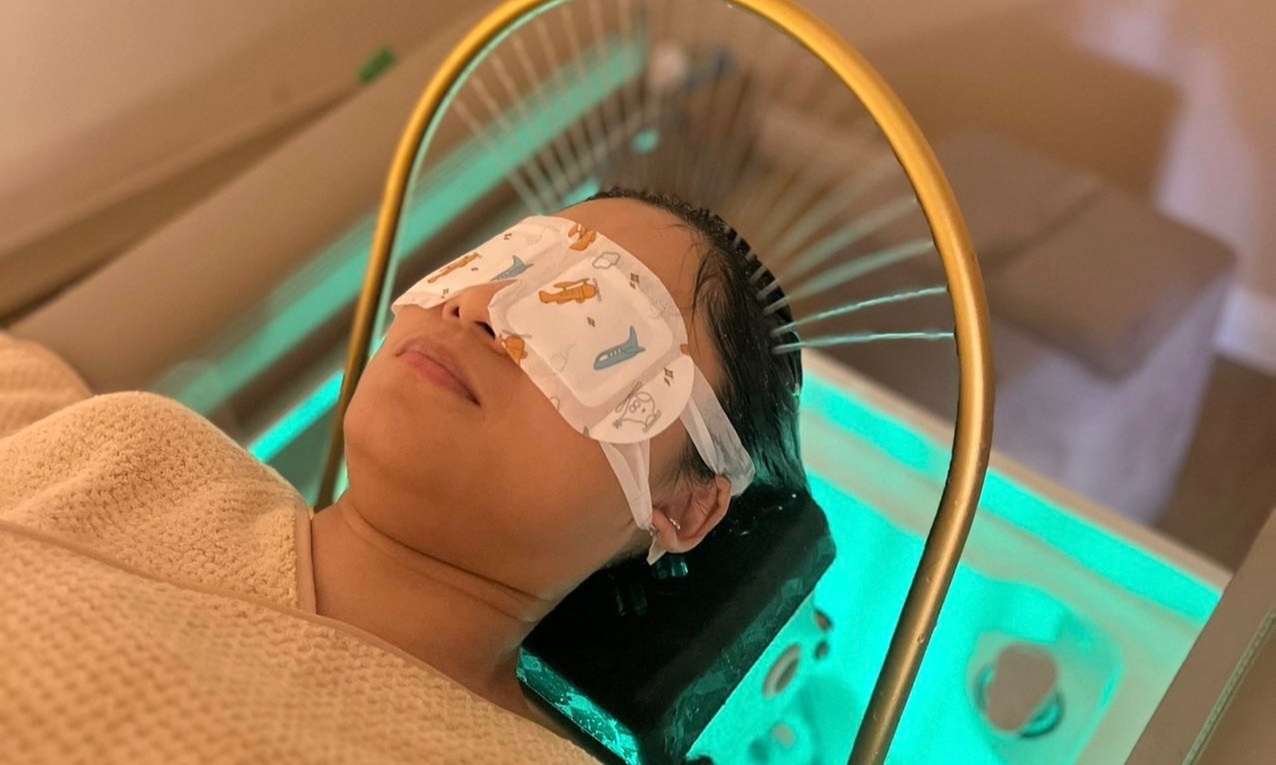 75-Min Luxury Head Spa w/Massage on Upper-Back + Mini-Facial for 1 - 2 (Up To 54% Off)at Wonderland Healing SPA