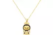 Stanley - BTS x Labubu Gold Enamel Pendant Necklace with Color Choices at Kheart - Up to 79% Off - Image 2