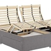 Image 2:  Glasgow electric adjustable bed with memory mattresses 