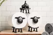 One or Three Packs of Sheep Design Toilet Roll Holders - Second Medium
