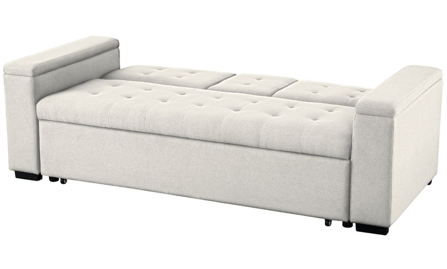 Image 5: Canapé convertible "Tilia" 3 places en tissu Kocoon