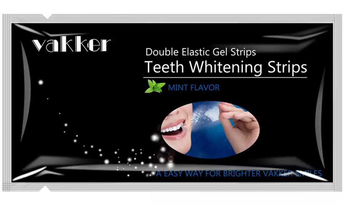 Vakker 6%HP Advanced Teeth Whitening Strips- 28 Count