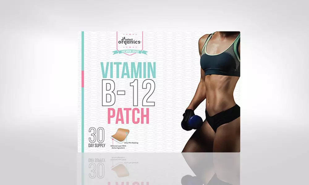 Select Organics Vitamin B12 & Garcinia Cambogia Fat Burner Patch (1- or 2-Pack) - Second Medium