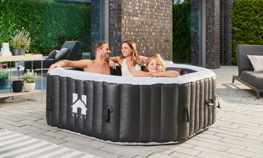 Image 1: Home Deluxe Outdoor-Whirlpool DROP für 6 Personen