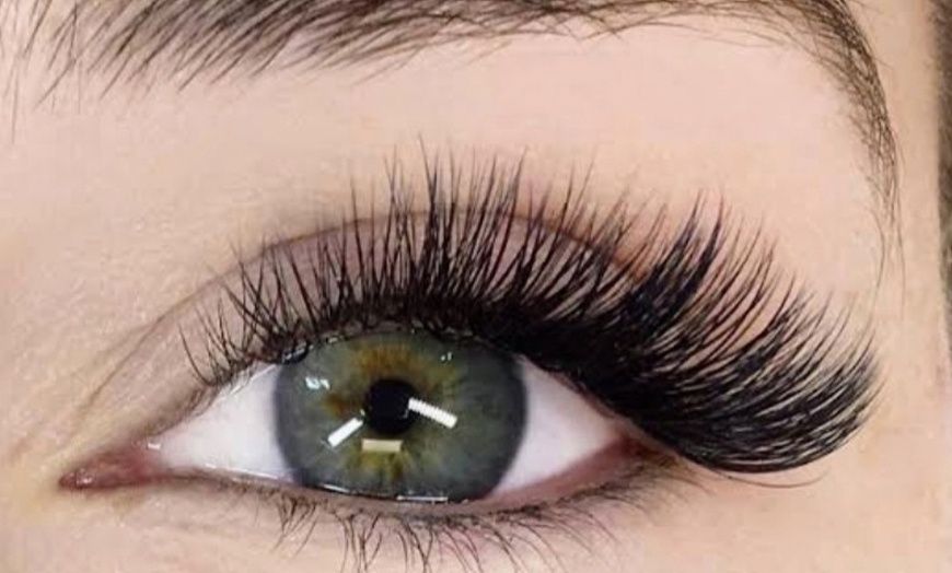 Image 2: Get Lush Lashes; Up to 51% Off on Classic or Hybrid Eyelash Extensions at INKredible Beauty N Laser
